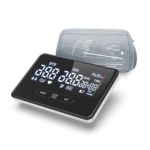 Rechargeable Digital Blood Pressure Monitor Pulse Oximeter FDBP-A7 Model LED Screen Bluetooth Wi-Fi Connectivity Manual/Electric