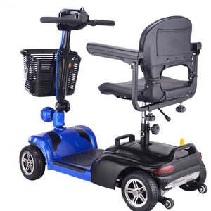 New Four-Wheel Foldable Electric Mobility Scooter 24V 800W Motor