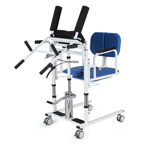 Multi-Functional Transfer Chair Hydraulic Patient Lift Seat Elderly Bathroom Safety