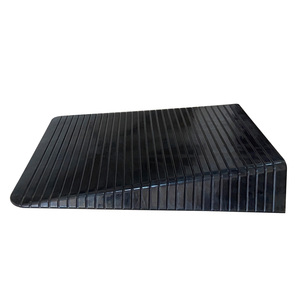 Portable Rubber Wheelchair Threshold Curb Ramp