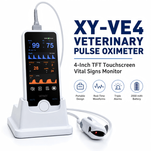 RTS Portable Digital Handheld Veterinary Pulse Oximeter Factory Price Pet SpO2 Monitor Medical Equipment SpO2 and Pulse Rate