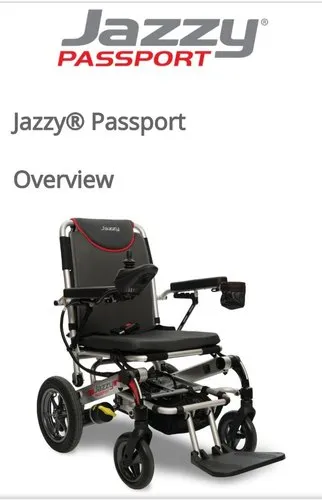Jazzy Passport Electric Wheelchair
