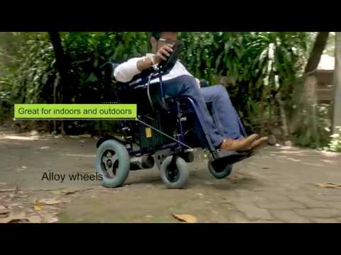 NUKEco Reclining Electric Wheelchair Video