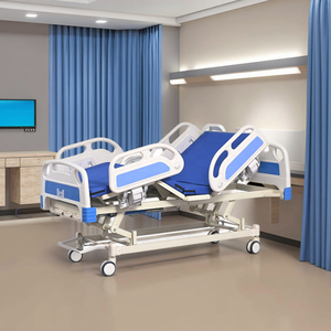 Manual Hospital Bed 3 Functions with 4 Safety Side Rails