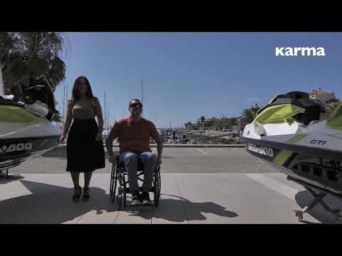Karma Ergo Live KM-9000 Lightweight Wheelchair Video